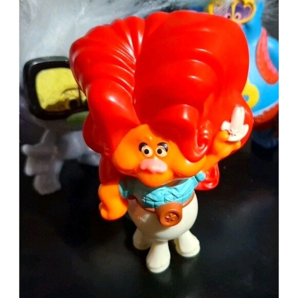 McDonalds Trolls World Tour Happy Meal Toys Lot Of 5 Figures 2020 - Picture 8 of 8